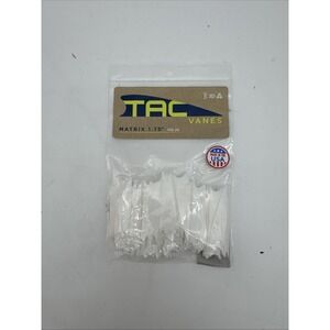 TAC Vanes Matrix 1.75" 100pk White
